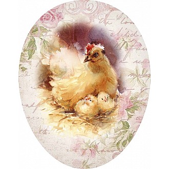 JK Home Décor - Αυγό Χάρτινο Ανοιγόμενο Easter 25cm 4Σχδ