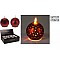 JK Home Décor - Κερί LED Μπάλα Κόκκινο 10cm