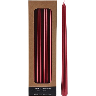 JK Home Décor - Κεριά Δείπνου Χρυσό 30cm S/4