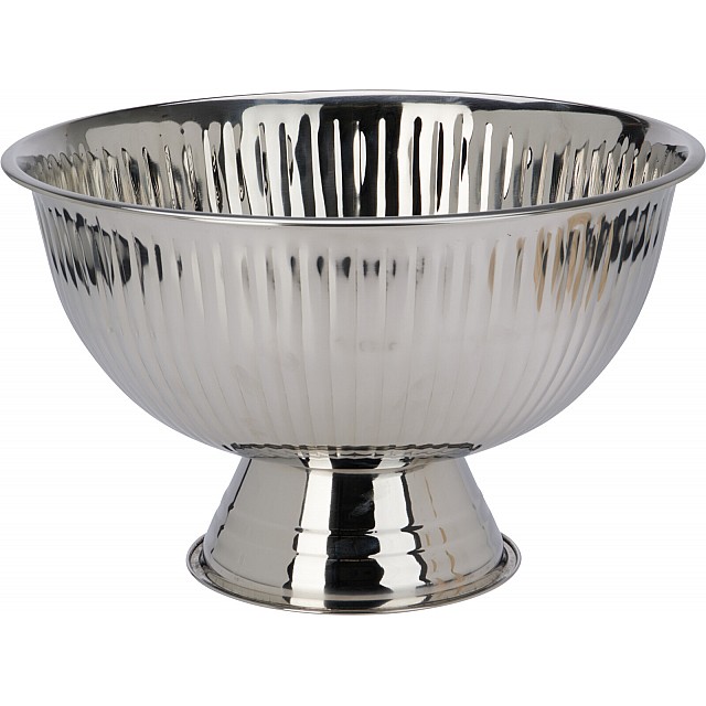 JK Home Décor - Σαμπανιέρα από Ατσάλι Ασημί 19-40x24cm