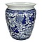 JΚ Home Décor - Γλάστρα Μπλε 28x25x25cm