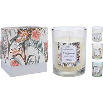 JK Home Décor - Κερί Αρωματικό Σε Γυαλί  10cm 3Σxδ