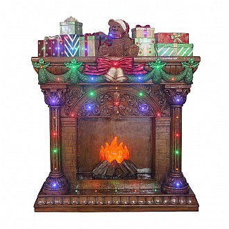 JK Home Décor - Tζάκι Πολυρεζίν LED 121.3x146cm