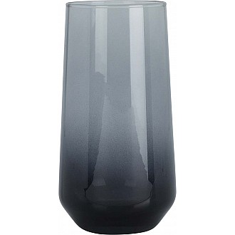JΚ Home Décor - Ποτήρι Γυάλινο Γκρί 6.5x15cm 470ml