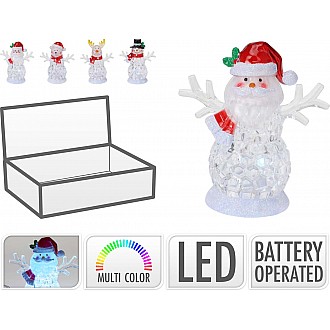 JK Home Décor - Φιγούρες LED 11cm 4Σχδ