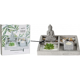 JΚ Home Décor - Σετ Κήπος Zen 23x23x12.5cm