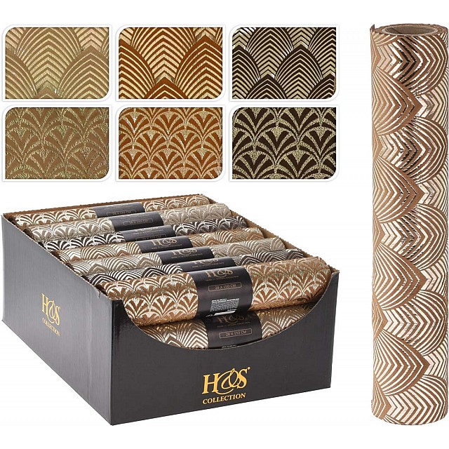 JΚ Home Décor - Shapes Ύφασμα Βελούδο 28x15cm 6Σχδ
